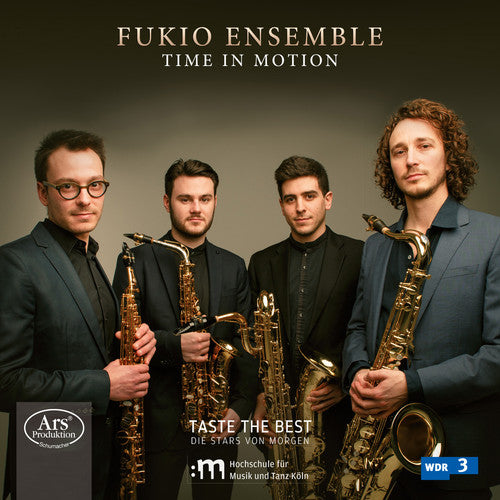the album cover for A Dvorak / Fukio Ensemble - Time In Motion