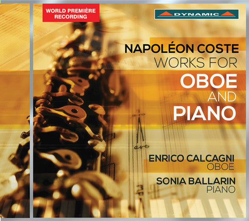 the album cover for Coste / Klose / Verroust / Calcagni / Ballarin - Works For Oboe And Piano