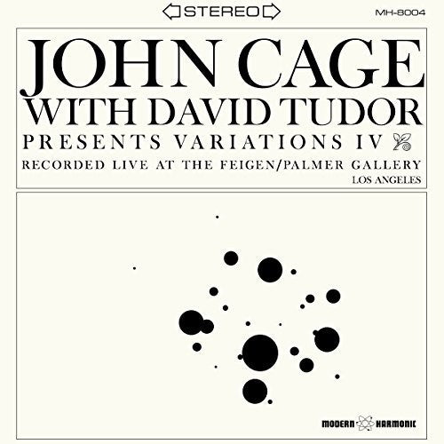 Cage,john / Tudor,david - Variations Iv - Vinyl Record