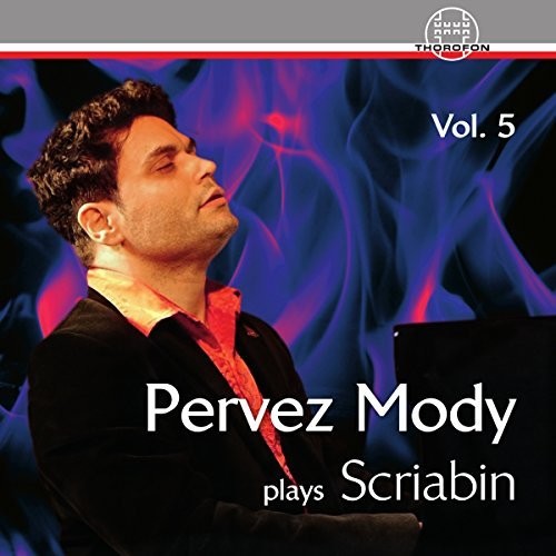 the album cover for A Scriabin / Mody,Pervez - Pervez Mody Plays Scriabin 5