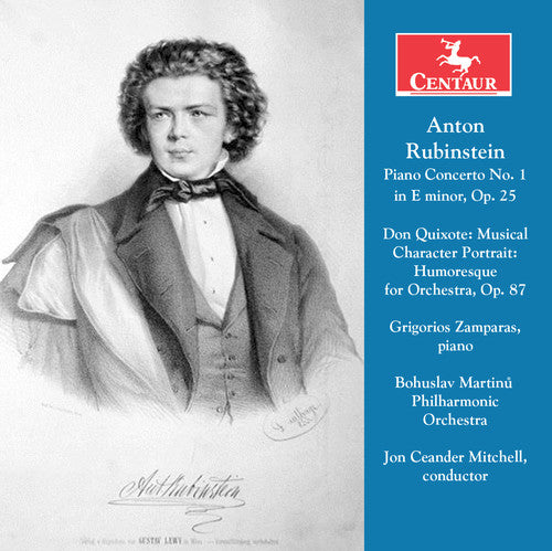 Rubinstein / Zamparas / Bohuslav Martinu Phil - Anton Rubinstein: Piano Concerto No. 1 Don Quixote - Music CD