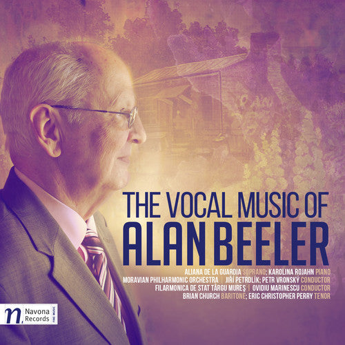the album cover for Beeler / De La Guardia / Rojahn - The Vocal Music of Alan Beeler