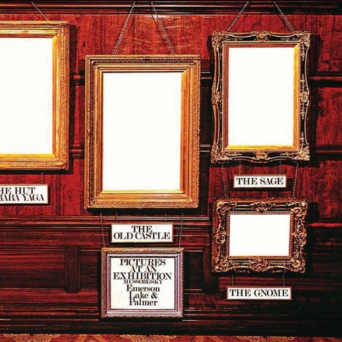 the album cover for Emerson, Lake & Palmer - Pictures At An Exhibition