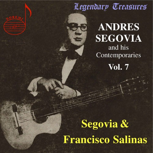 the album cover for Andrés Segovia - His Contemporaries 7