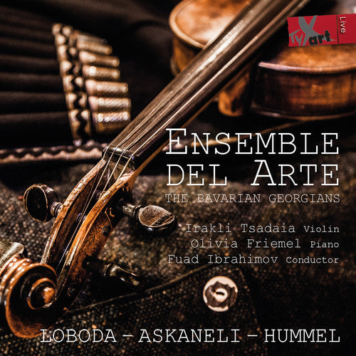 the album cover for Askaneli / Ensemble Del Arte / Ibrahimov - The Bavarian Georgians