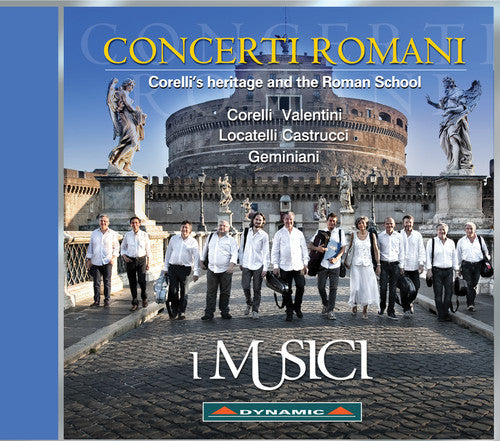 the album cover for Castrucci / Musici - Concerti Romani