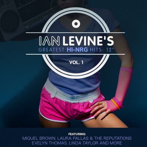 the album cover for Ian Levines Greatest Hi-Nrg Hits 12 Coll 1 / Va - Ian Levine's Greatest Hi-NRG Hits: 12 Collection, Vol. 1