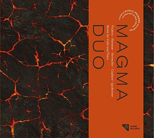 the album cover for Magma Duo - Igudesman: Works for Violin and Piano