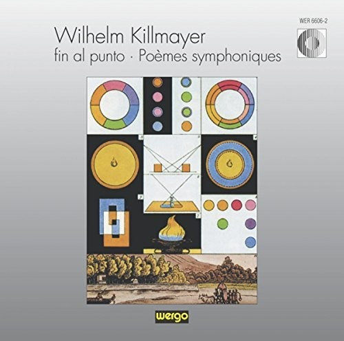 the album cover for Killmayer / Rihm / Wakasugi / Stadlmair - fin al punto / Poemes symphoniques