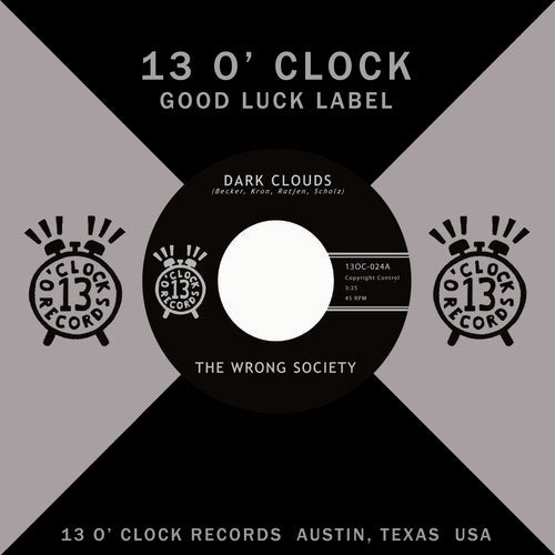 Wrong Society - Dark Clouds / Don't Know Why Vinyl Record
