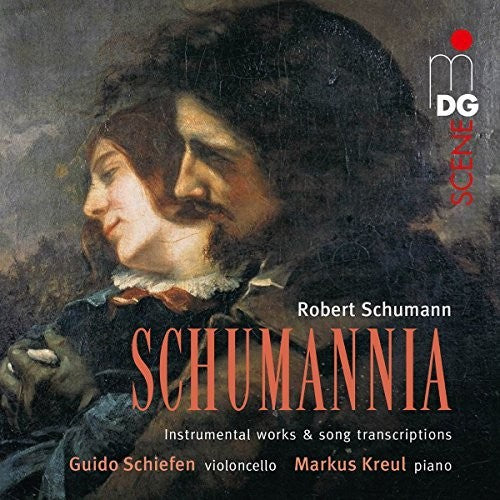 the album cover for Schiefen / Kreul - Schumann: Schumannia - Works For Violoncello