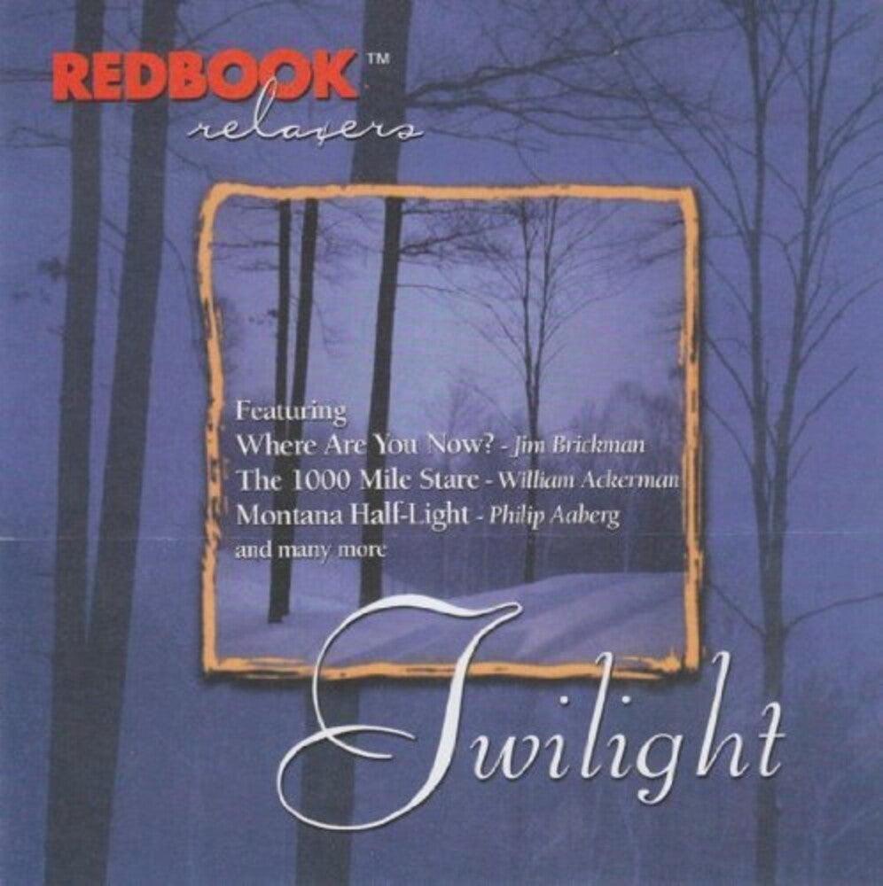 the album cover for Redbook Twilight / Various - Redbook: Twilight