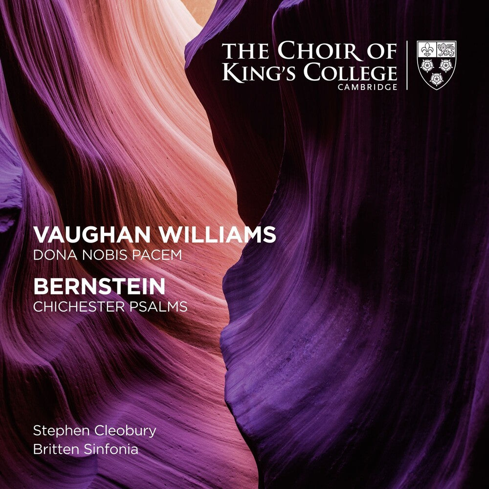the album cover for Williams / Tynan / Cleobury - Dona Nobis Pacem / Chichester Psalms