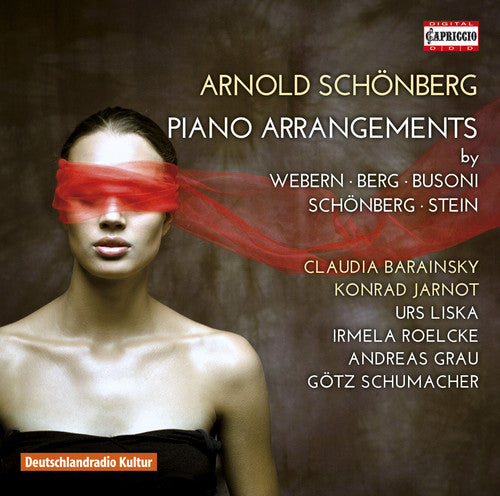 the album cover for Schonberg / Barainsky / Roelcke - Arnold Schonberg: Piano Arrangements
