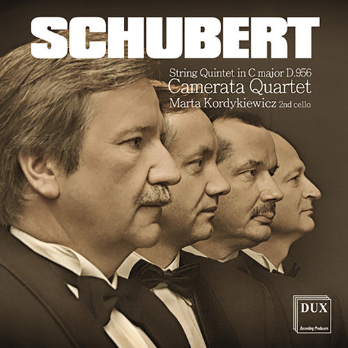 the album cover for Schubert / Camerata Quartet - Schubert: String Quintet In C Major D. 956