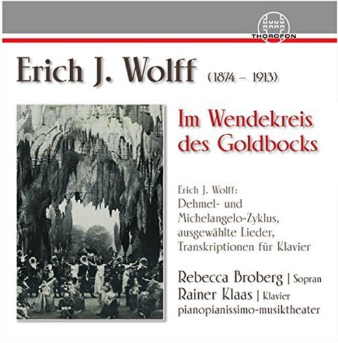 the album cover for Schmalstich / Wolff / Broberg - Erich J. Wolff: Im Wendekreis Des Goldbocks