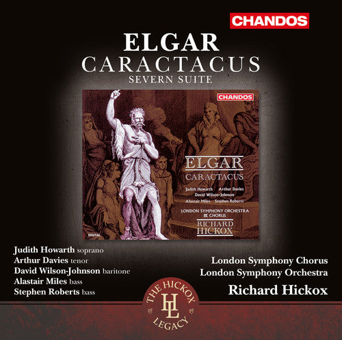 the album cover for Elgar / Howarth / Davies - Elgar: Caractacus
