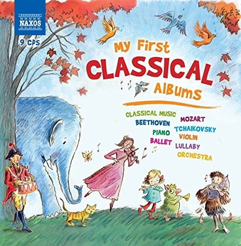 the album cover for Beethoven / Tchaikovsky / Mozart / Various - My First Classical Albums