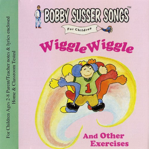the album cover for The Bobby Susser Singers - Wiggle Wiggle & Other Exercises
