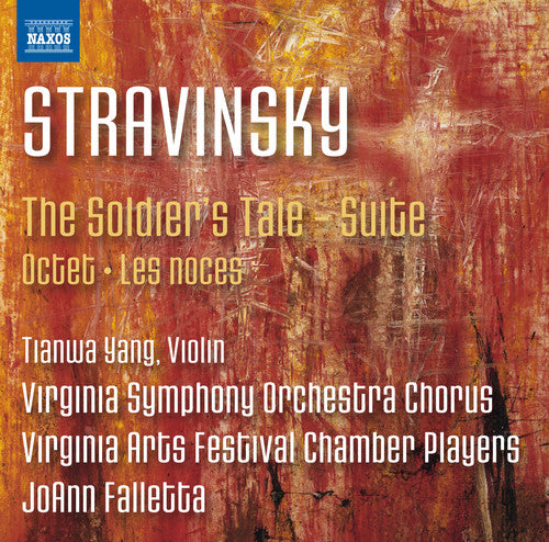 the album cover for Stravinsky / Yang / Nash / Redmon - Stravinsky: The Solider's Tale Suite Octet