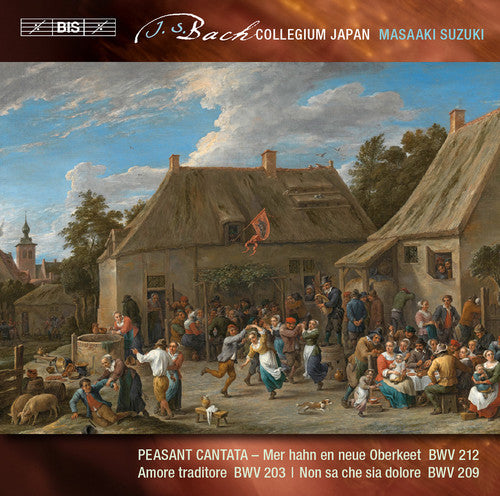 the album cover for J Bach S / Bach Collegium Japan - J.S. Bach: Secular Cantatas Vol 7