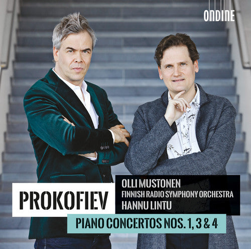 Prokofiev / Olli Mustonen / Finnish Radio - Prokofiev: Piano Concertos 1, 3 & 4 - Music CD