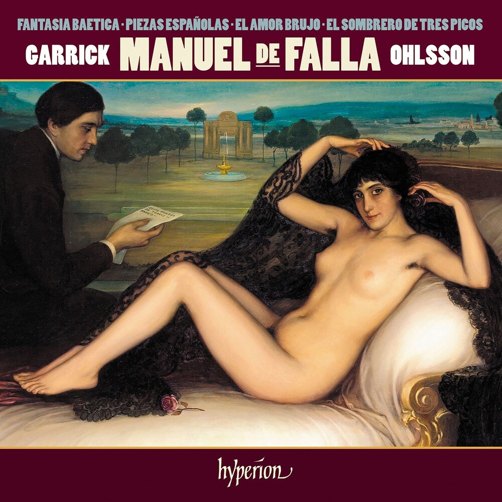 the album cover for Falla / Garrick Ohlsson - Falla: Fantasia Baetica And Other Piano Music