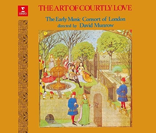 the album cover for David Munrow - Art Of Courtly Love