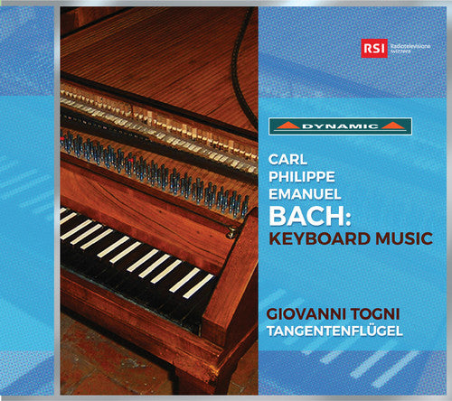the album cover for C Bach PE / Togni - C.P.E. Bach: Keyboard Music