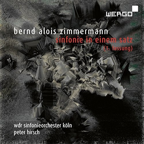 the album cover for WDR Sinfonieorchester Köln - Bernd Alois Zimmermann: Sinfonie in einem Satz