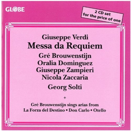 Verdi / Brouwenstijn / Chorus Of The Wdr - Messa Da Requiem, Arias - Music CD