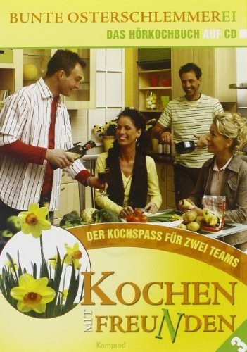 the album cover for Der Kochspass Fur Zwei Teams / Various - Bunte Osterschlemmerei