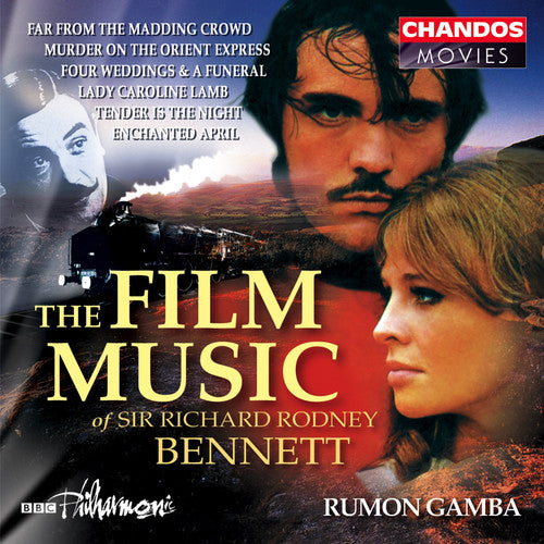 the album cover for Philip Dukes - Film Music of Richard Rodney Bennett
