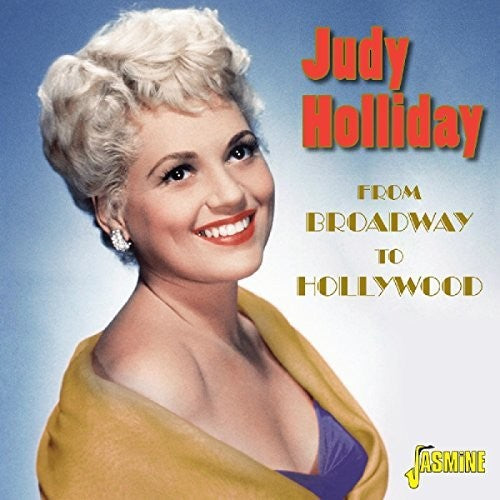 the album cover for Judy Holliday - From Broadway To Hollywood