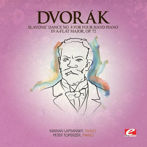 the album cover for Dvorak - Slavonic Dance 8 Four Hand Piano A-Flat Maj 72