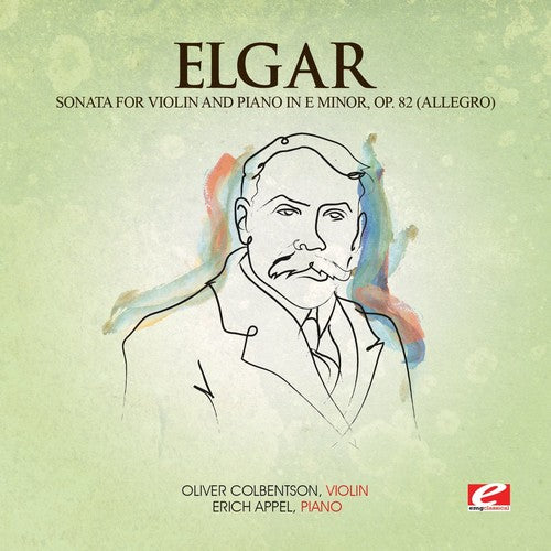 the album cover for Elgar - Sonata Viol & Piano E Min 82 (Allegro)
