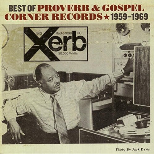 the album cover for Various Artists - BEST OF PROVERB & GOSPEL CORNER 1959-1969 / VAR