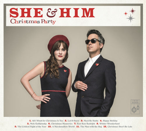 She & Him - Christmas Party - Music CD