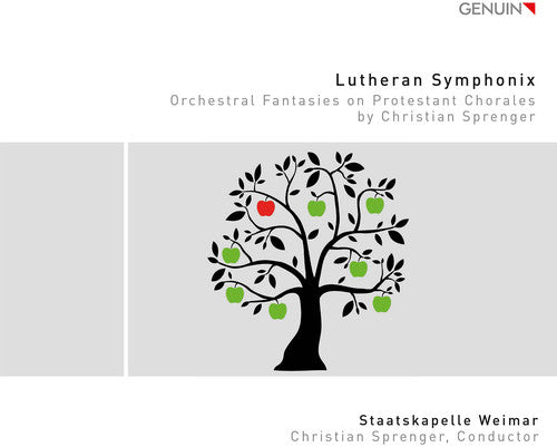 the album cover for SPRENGER - Lutheran Symphonix
