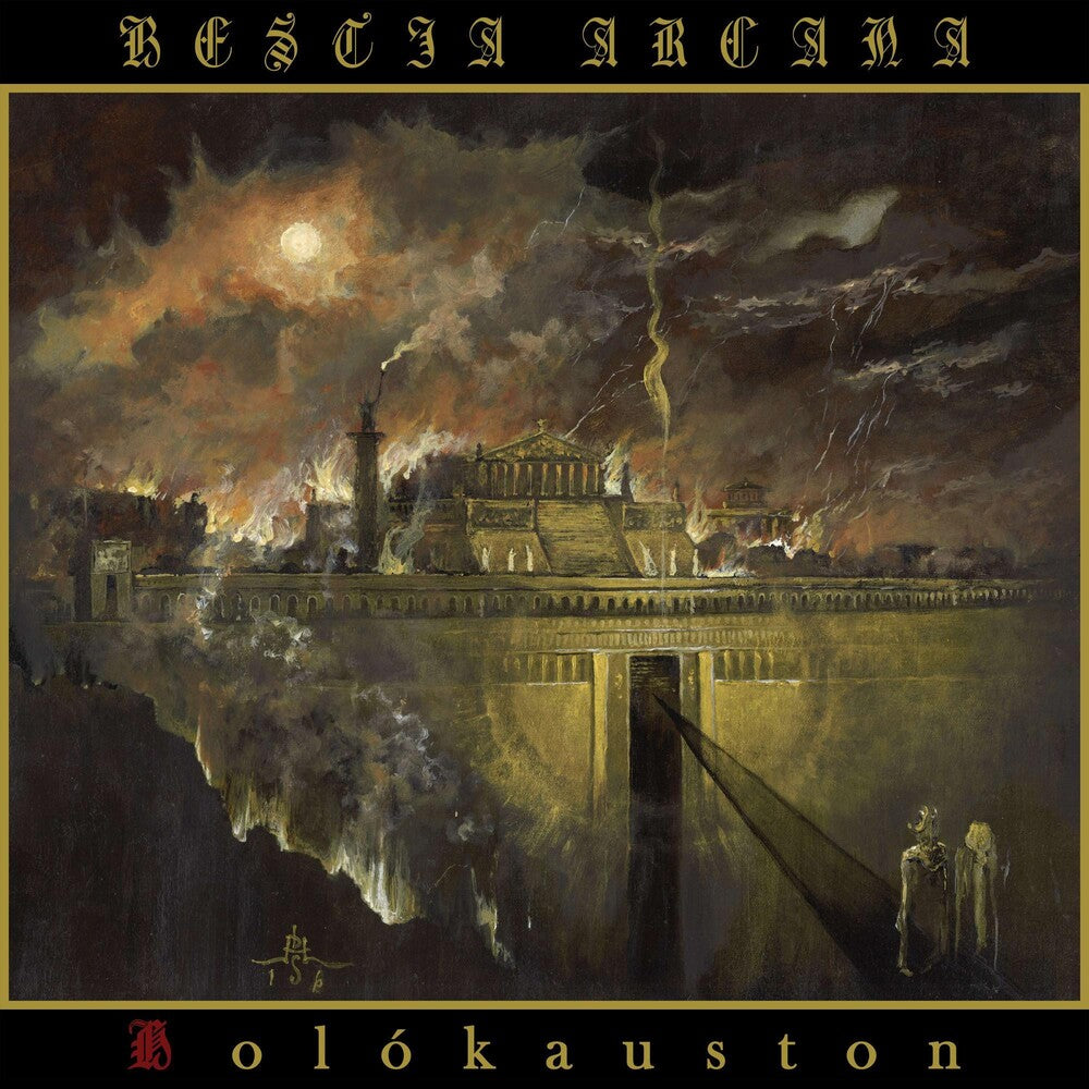 the album cover for Bestia Arcana - Holokauston