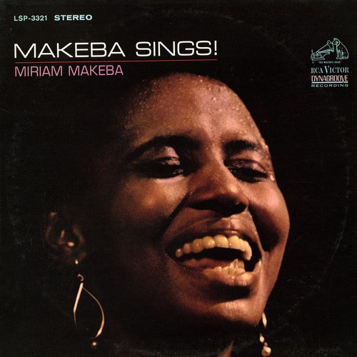 the album cover for Miriam Makeba - Makeba Sings!