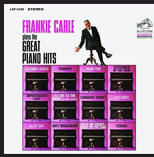 Frankie Carle Plays the Great Piano Hits Music CD