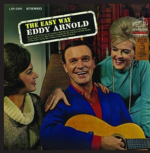 the album cover for Eddy Arnold - The Easy Way