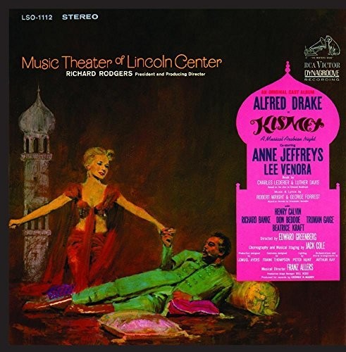 the album cover for Kismet / Lincoln Center - Kismet (Music Theater of Lincoln Center)