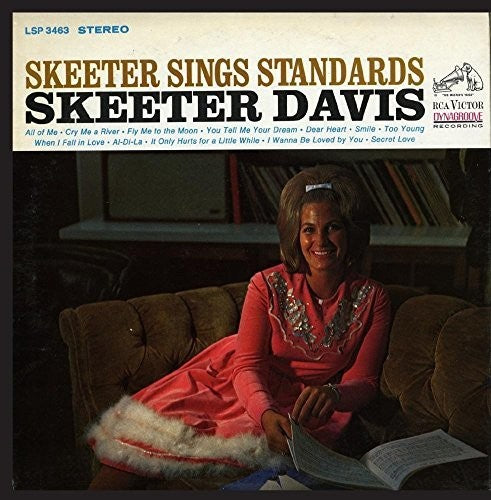 the album cover for Skeeter Davis - Skeeter Sings Standards