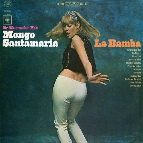 the album cover for Mongo Santamaria - Mr. Watermelon Man Mongo Santamaria ?- La Bamba