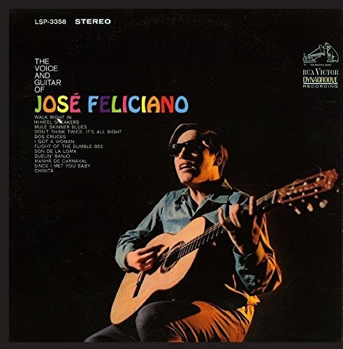 the album cover for José Feliciano - Voice and Guitar of Jose Feliciano