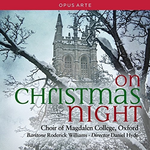 the album cover for Steel / Choir Of Magdalen College Oxford - On Christmas Night