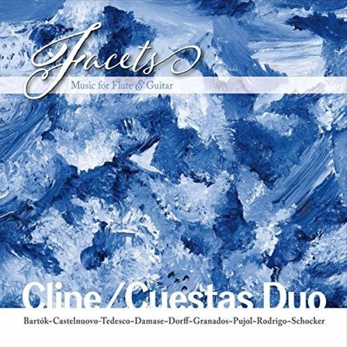 the album cover for Cline / Cuestas Duo - Facets