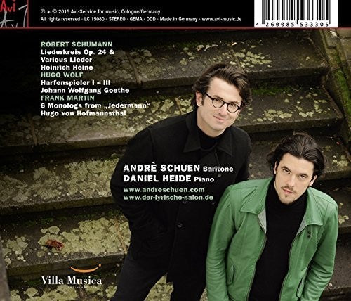 Schumann: Wolf & Martin: Lieder Music CD